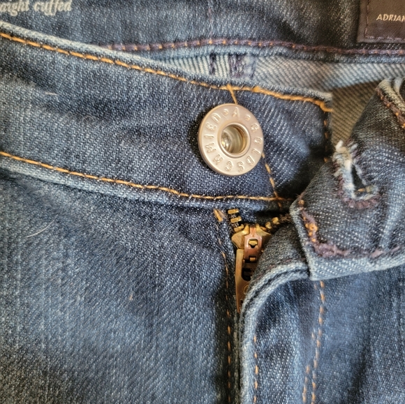 AG Adriano Goldschmied Stevie Cuff Jeans Size 27 - Picture 13 of 13